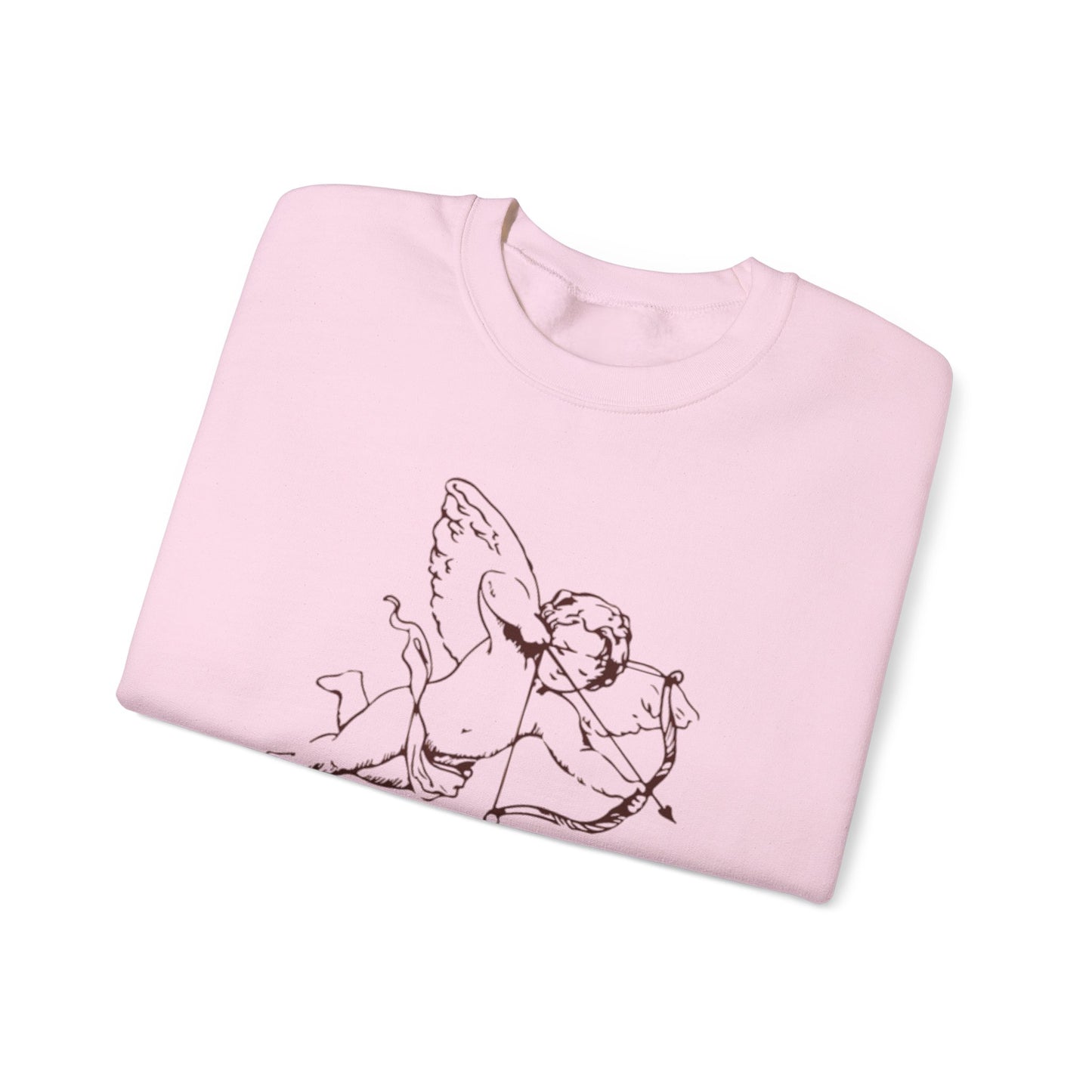 Cupid's Chokehold Crewneck Sweatshirt, Cute Gift for Valentine's Day, Cozy Casual Wear, Perfect for Lovers, Unique Graphic Design