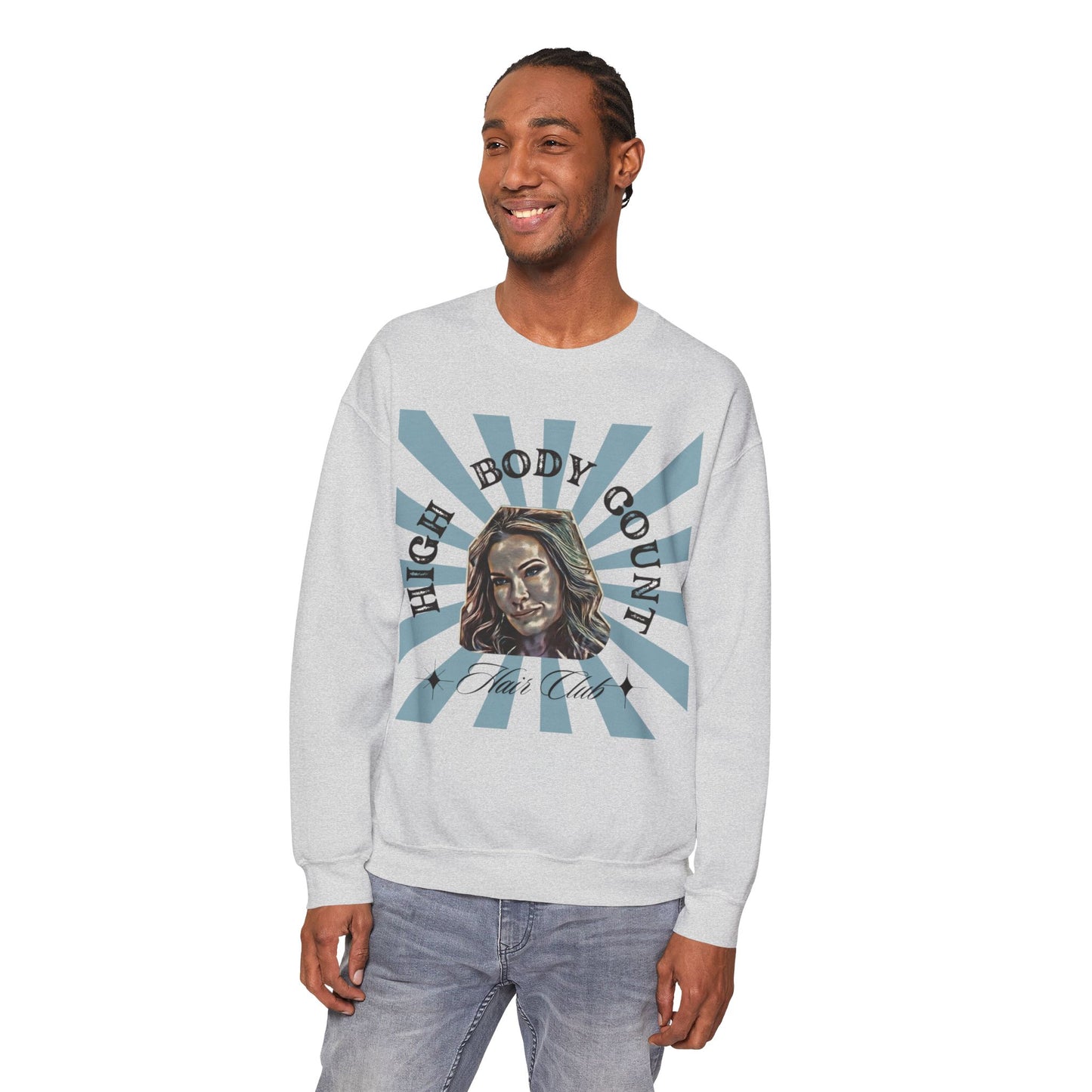 Funny Angie from RHOSLC Quote "High Body Count Hair" Bravo Housewives, Salt Lake City Sweathshirt, Bravoholic Merch