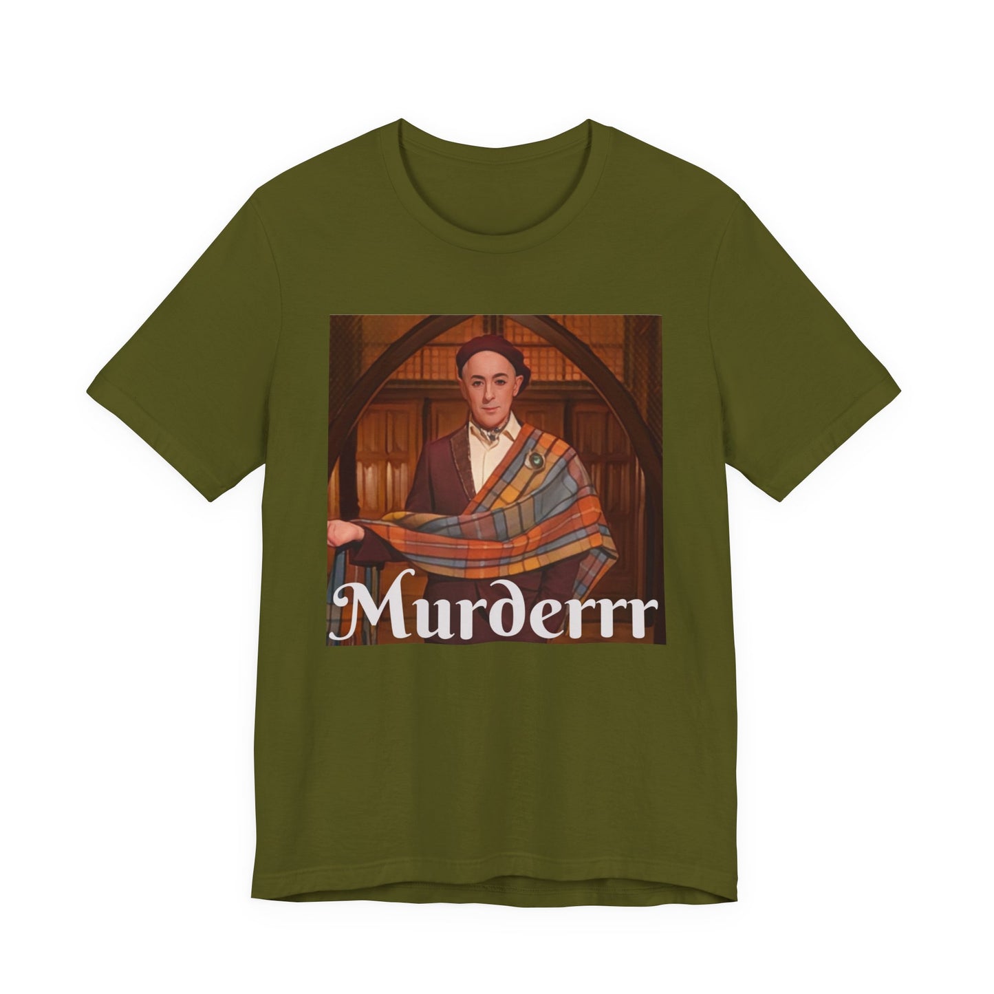 Traitors Unisex Jersey T-Shirt, Peacock TV Show Alan Cumming Murder Tee, Alan Cumming Fan Gift, TV Show Tee, Short Sleeve Shirt