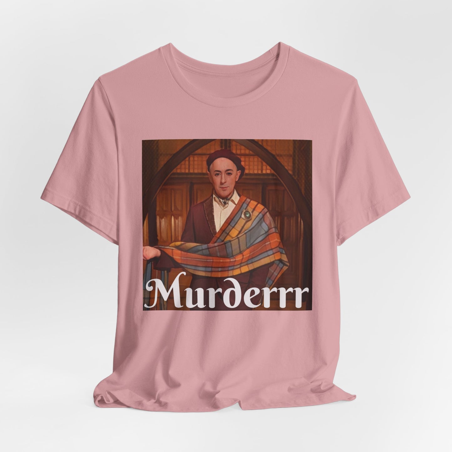 Traitors Unisex Jersey T-Shirt, Peacock TV Show Alan Cumming Murder Tee, Alan Cumming Fan Gift, TV Show Tee, Short Sleeve Shirt