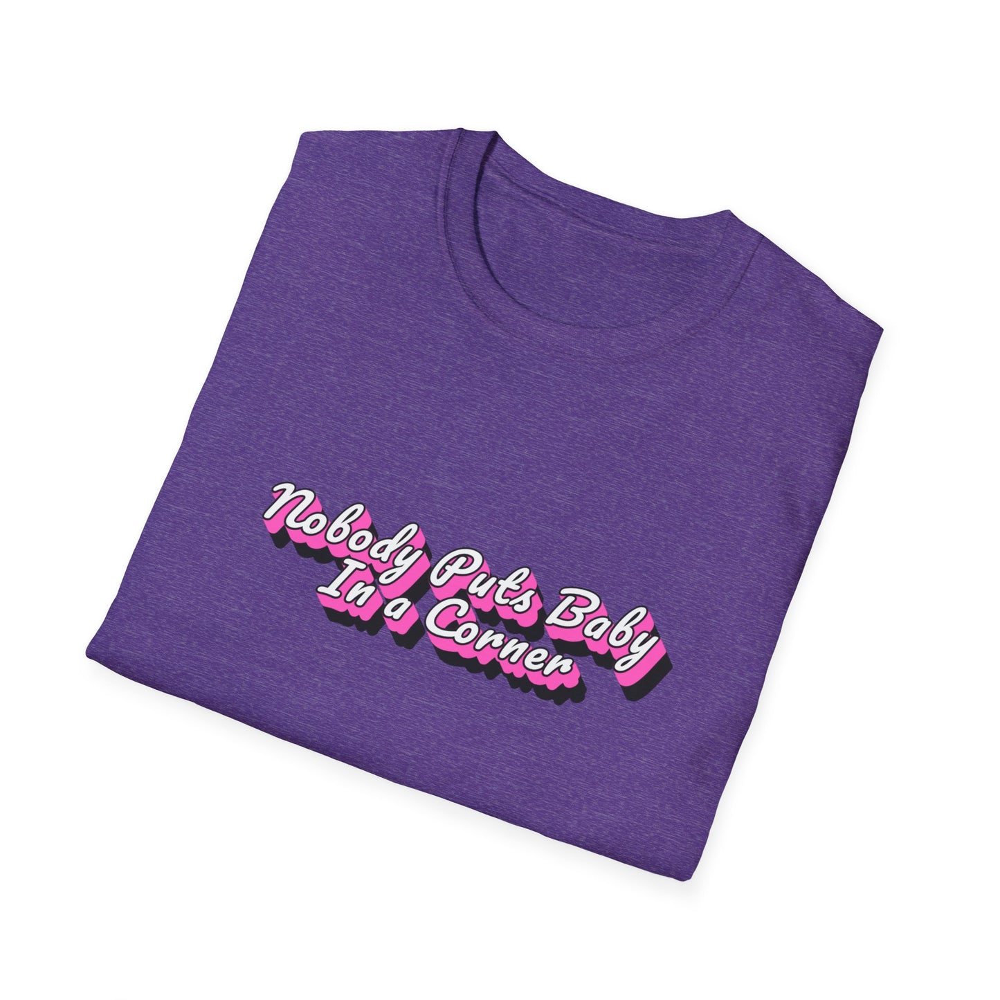 Dirty Dancing T-Shirt, Nobody Puts Baby In a Corner, 80's Classic Nostalgic Tee, Gift for Movie Fans, Retro Shirt, Pop Culture Top,