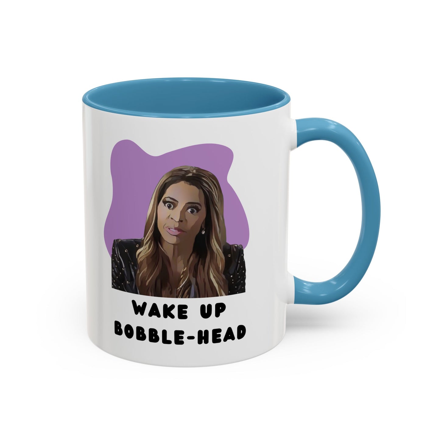 Coffee Mug, Funny Mary Cosby Wake Up Bobble Head Quote Bravo RHOSLC Housewives Franchise, 11oz, Gift for Housewives Fans, Morning Coffee
