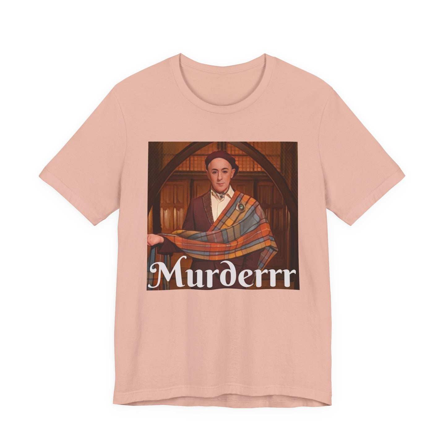 Traitors Unisex Jersey T-Shirt, Peacock TV Show Alan Cumming Murder Tee, Alan Cumming Fan Gift, TV Show Tee, Short Sleeve Shirt