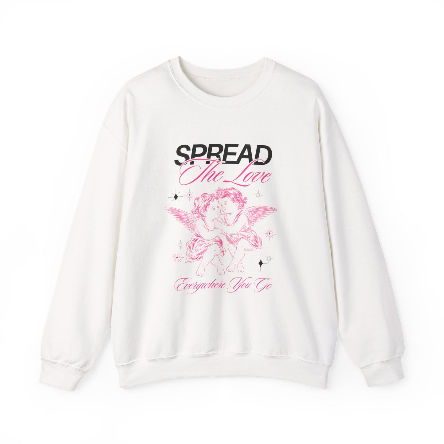 Valentines Day Sweatshirt, Cupid - Crewneck, Love Heart Graphic, Be Mine Pullover, Galentine's Gift, Valentine's Outfit