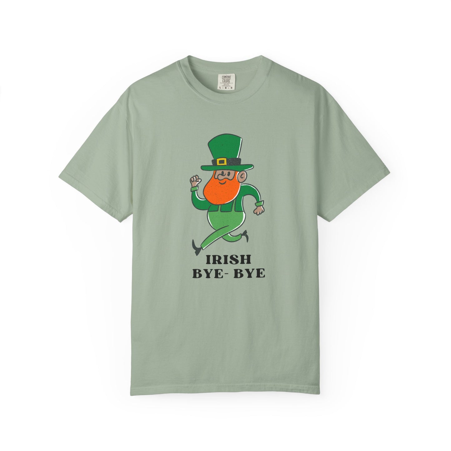 Irish Bye-Bye Leprechaun T-shirt for St. Patrick's Day, Funny Graphic Tee for Casual Wear, Unisex Irish T-Shirt, Gift for Celebrations,