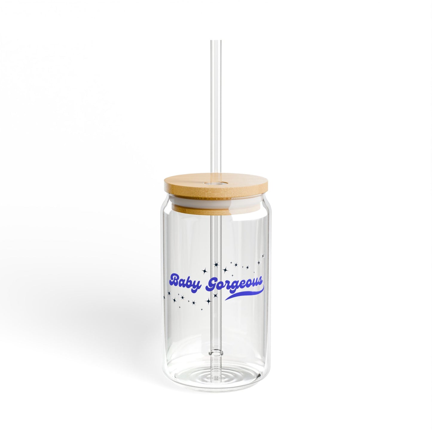 Cutesy "Baby Gorgeous" Stylish Sipper Glass | Lisa Barlow RHOSLC-Inspired Bravo Merch