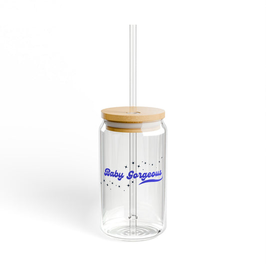 Cutesy "Baby Gorgeous" Stylish Sipper Glass | Lisa Barlow RHOSLC-Inspired Bravo Merch