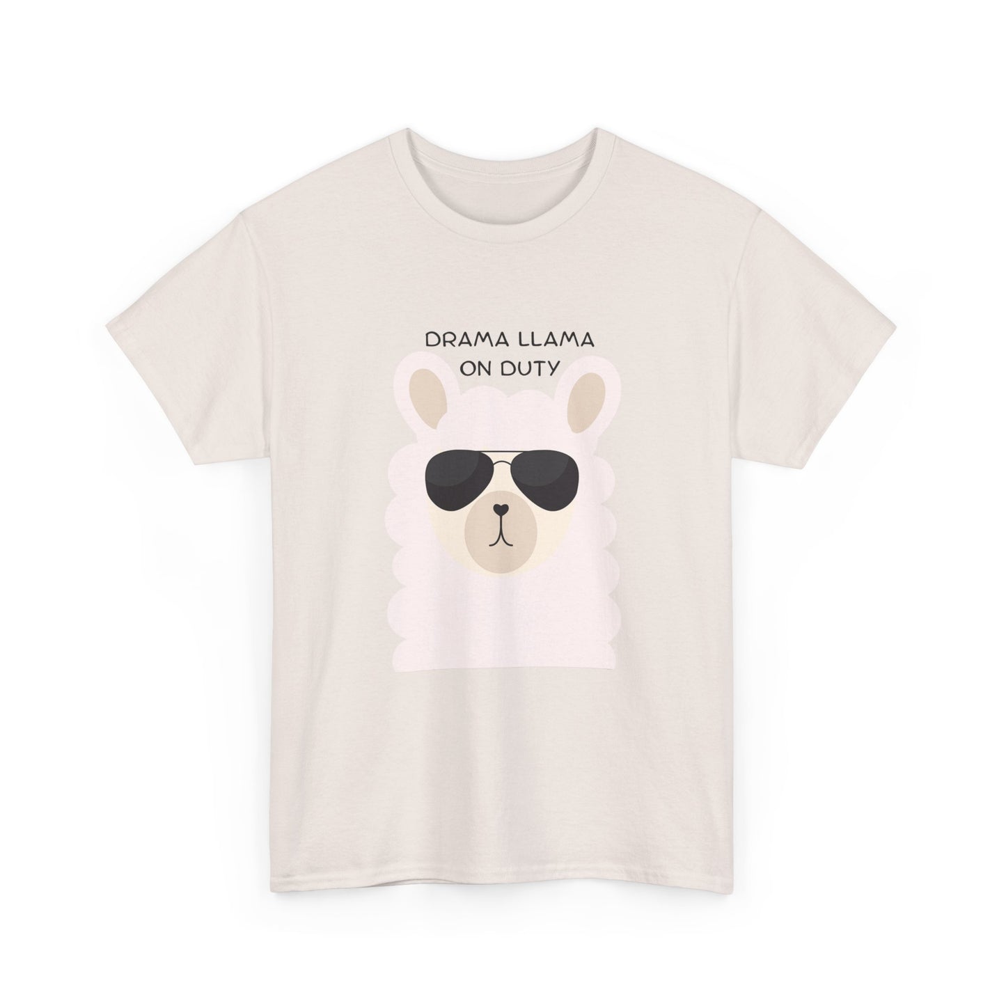 Cute Drama Llama Tee, Fun Graphic Tee, Casual Wear, Gift for Animal Lovers, Llama Lover Shirt, Fashion