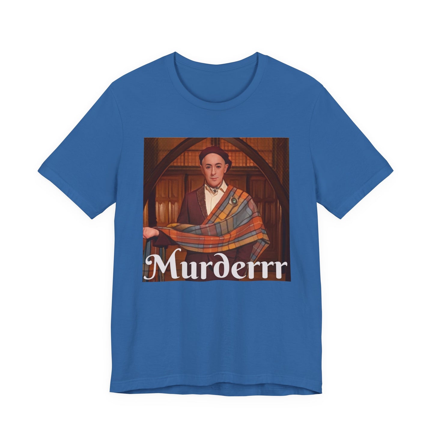Traitors Unisex Jersey T-Shirt, Peacock TV Show Alan Cumming Murder Tee, Alan Cumming Fan Gift, TV Show Tee, Short Sleeve Shirt