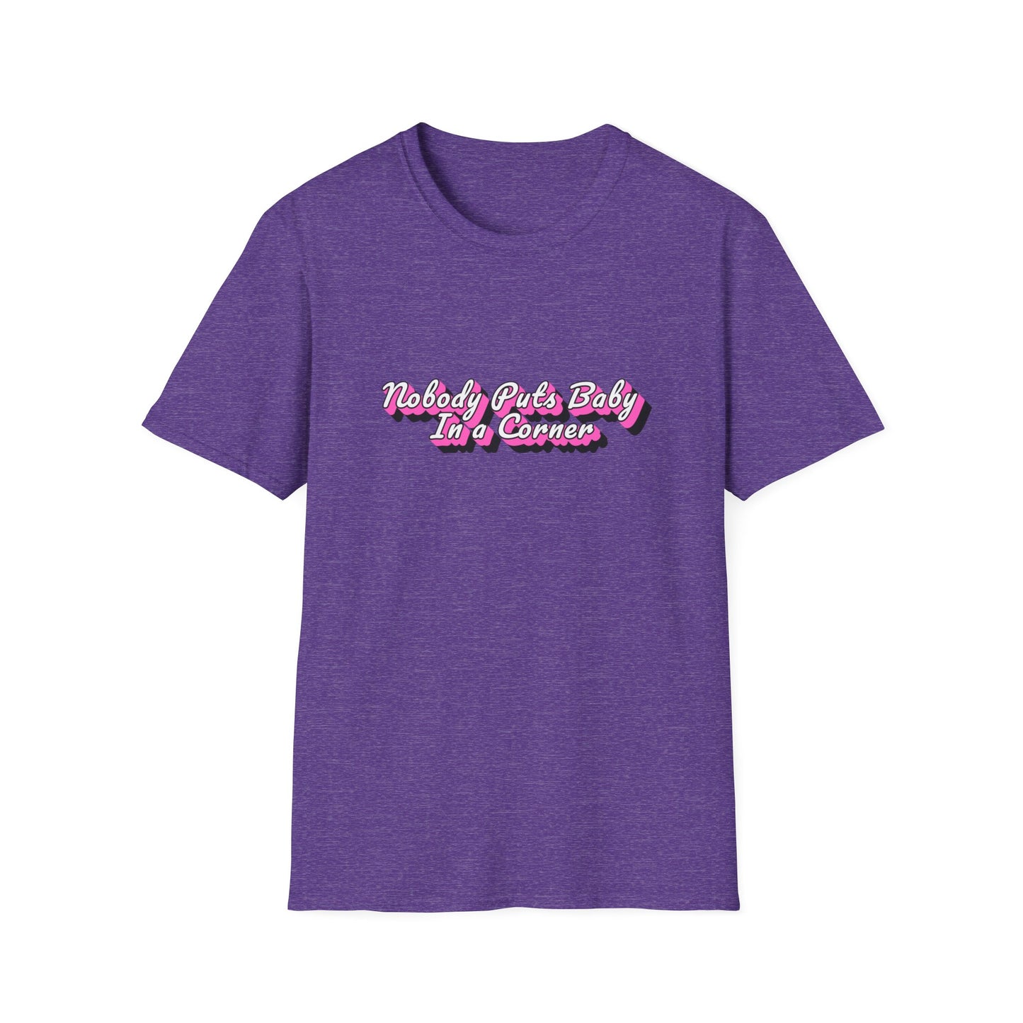 Dirty Dancing T-Shirt, Nobody Puts Baby In a Corner, 80's Classic Nostalgic Tee, Gift for Movie Fans, Retro Shirt, Pop Culture Top,