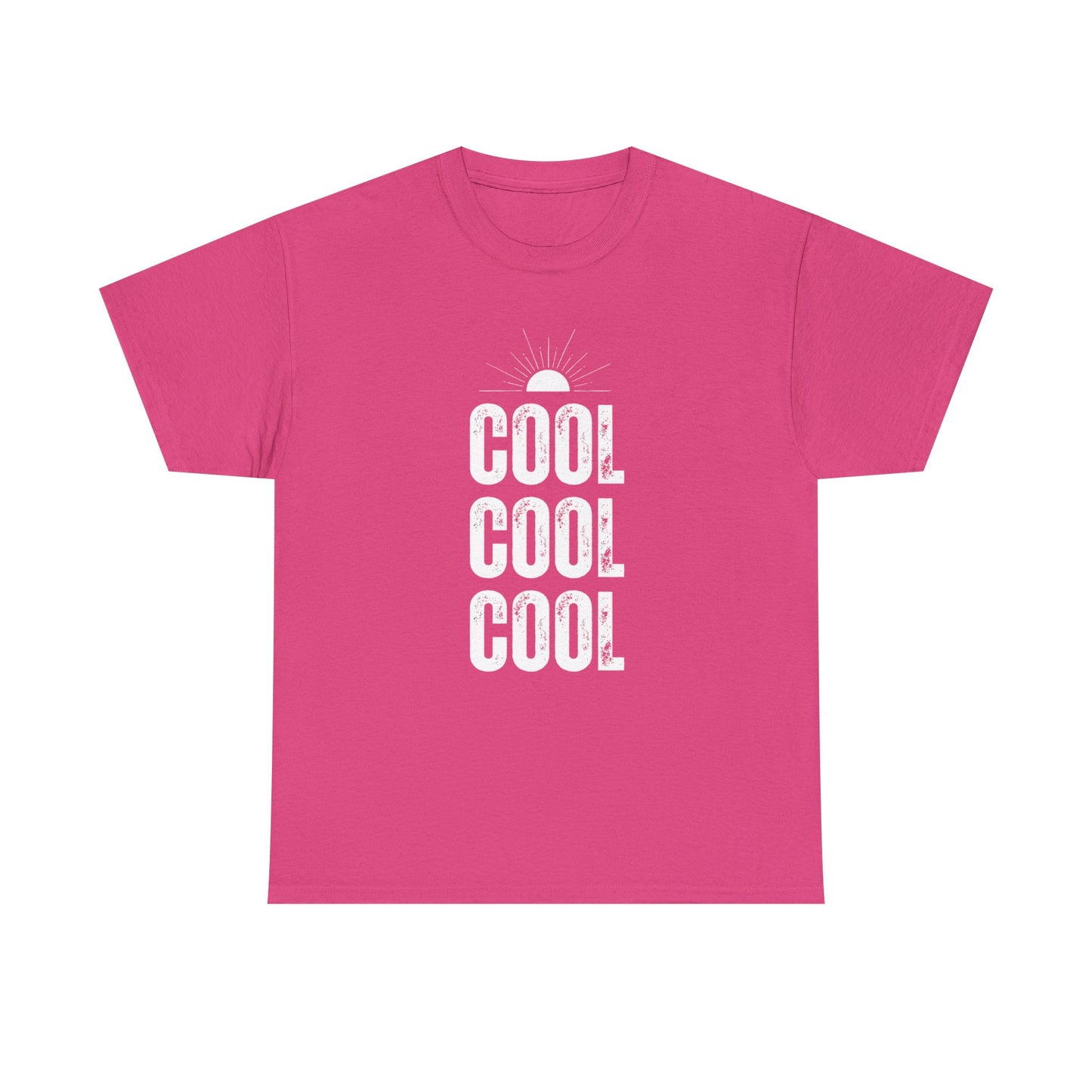 Cool Cool Cool Cotton Tee, Trendy Graphic T-Shirt, Hipster Shirt, Unique Cool Tee, Stylish Unisex Tee, Gift for Trendsetters