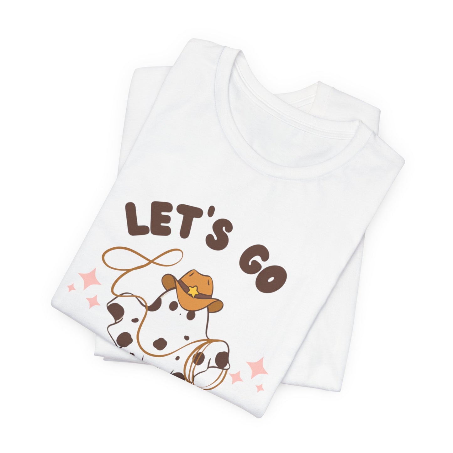 Lets Go Girls Halloween Ghouls Funny Ghosts October Women's Jersey Short Sleeve Tee