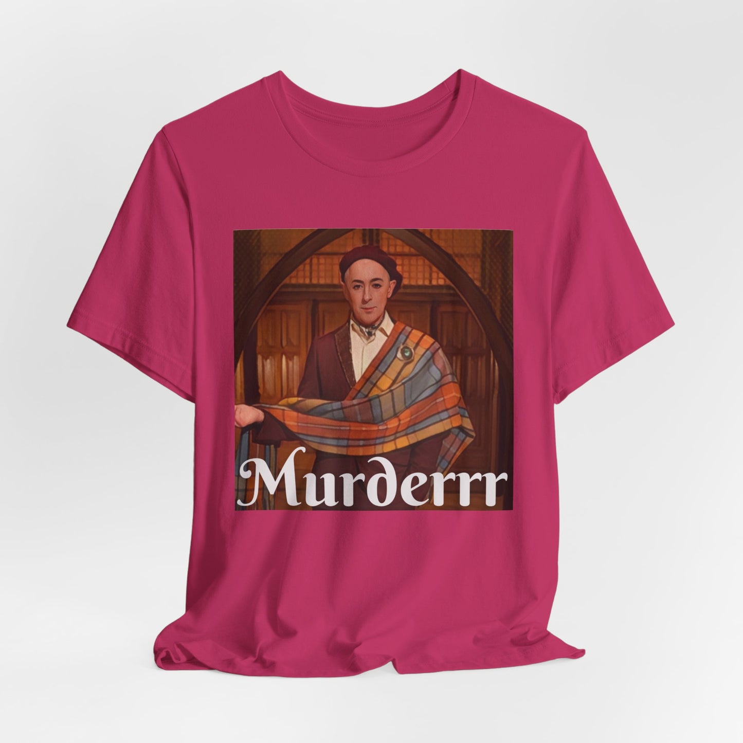 Traitors Unisex Jersey T-Shirt, Peacock TV Show Alan Cumming Murder Tee, Alan Cumming Fan Gift, TV Show Tee, Short Sleeve Shirt