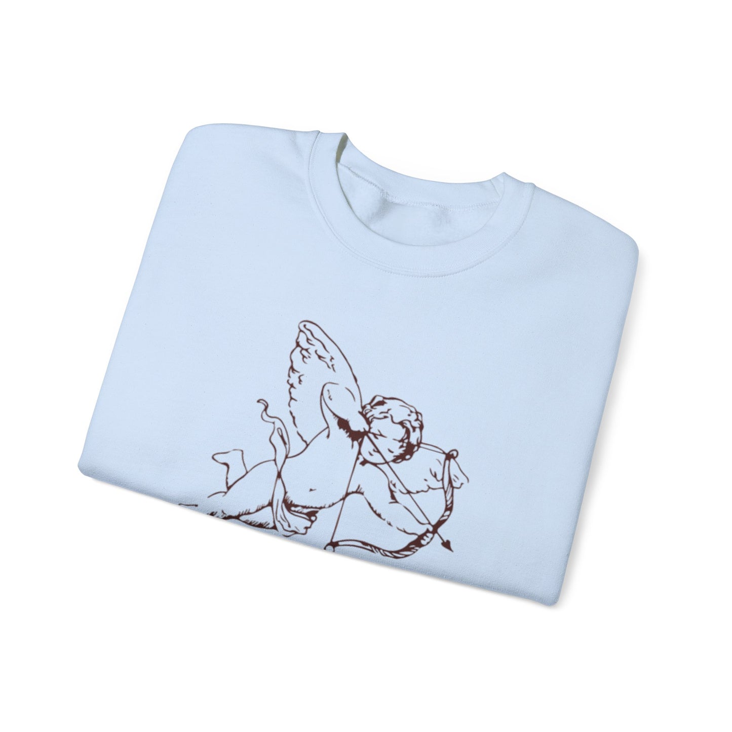 Cupid's Chokehold Crewneck Sweatshirt, Cute Gift for Valentine's Day, Cozy Casual Wear, Perfect for Lovers, Unique Graphic Design