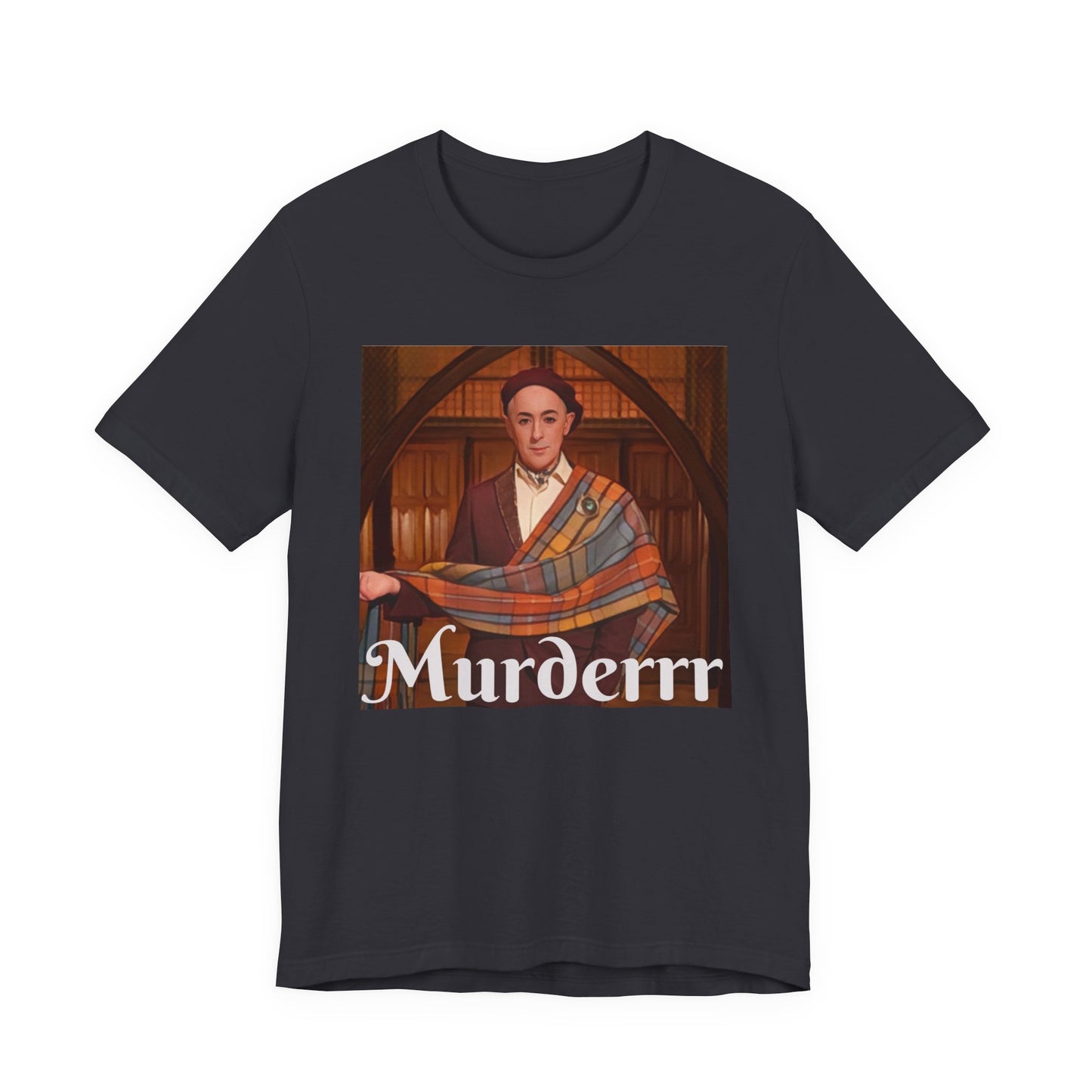 Traitors Unisex Jersey T-Shirt, Peacock TV Show Alan Cumming Murder Tee, Alan Cumming Fan Gift, TV Show Tee, Short Sleeve Shirt