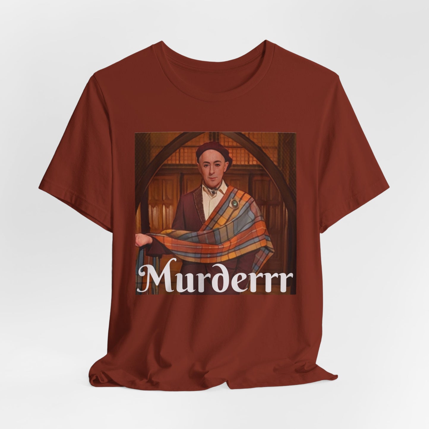 Traitors Unisex Jersey T-Shirt, Peacock TV Show Alan Cumming Murder Tee, Alan Cumming Fan Gift, TV Show Tee, Short Sleeve Shirt
