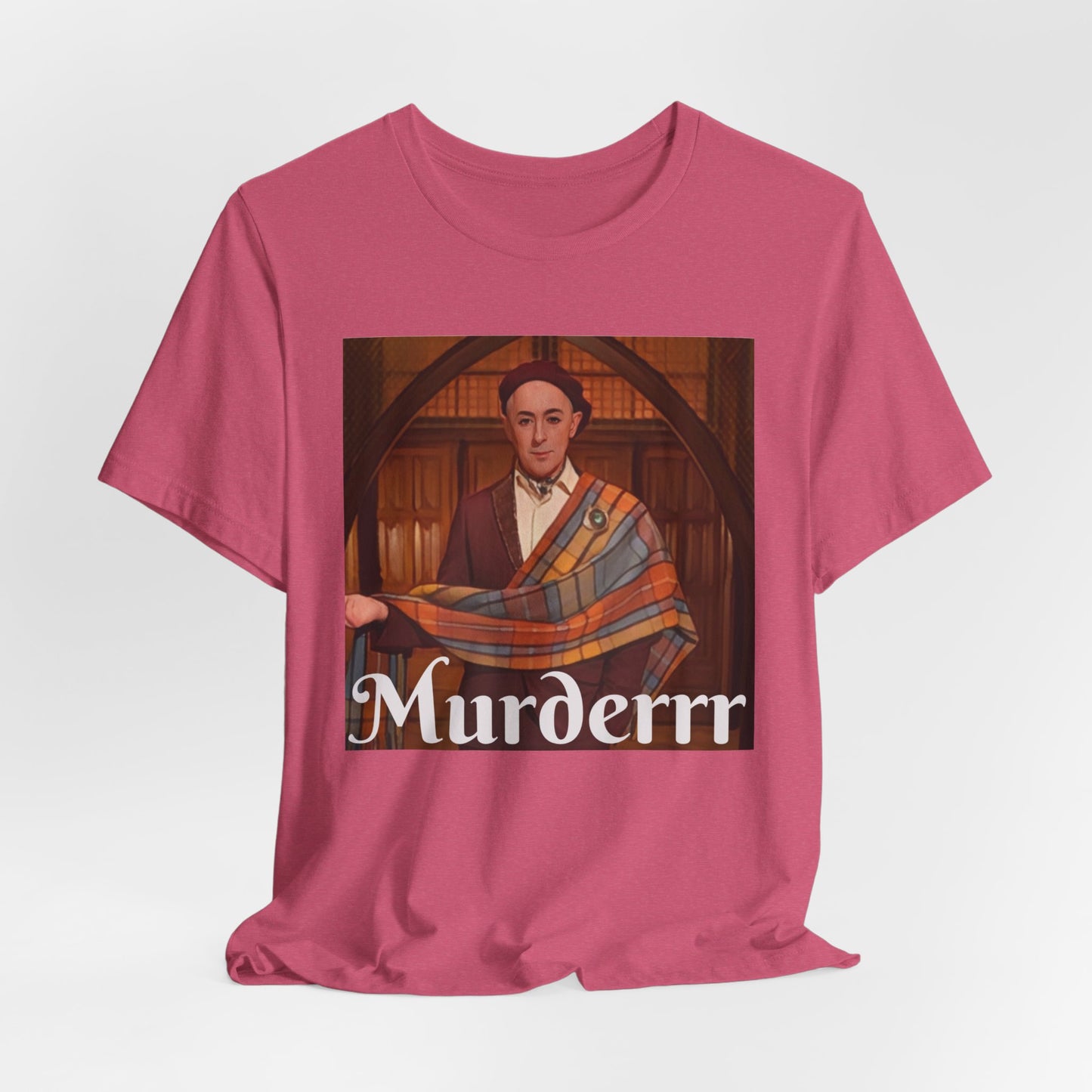Traitors Unisex Jersey T-Shirt, Peacock TV Show Alan Cumming Murder Tee, Alan Cumming Fan Gift, TV Show Tee, Short Sleeve Shirt