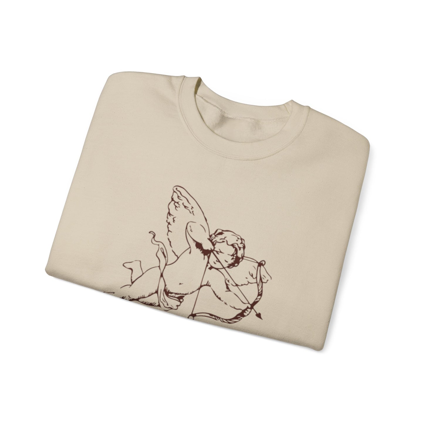 Cupid's Chokehold Crewneck Sweatshirt, Cute Gift for Valentine's Day, Cozy Casual Wear, Perfect for Lovers, Unique Graphic Design