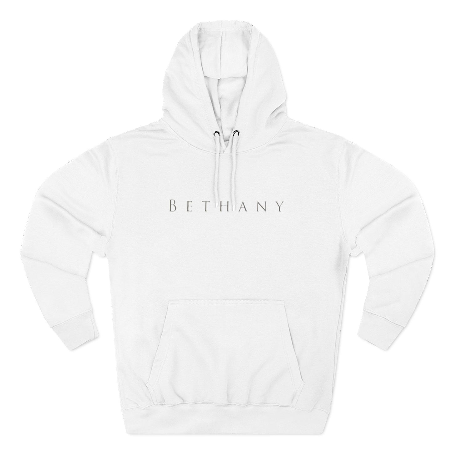 Bethany Beach Hoodie - Three-Panel Fleece Hoodie, Bethany Beach, Delaware, Cozy Beachwear, Coastal Vibes Hooded Sweatshirt, Beach Lover