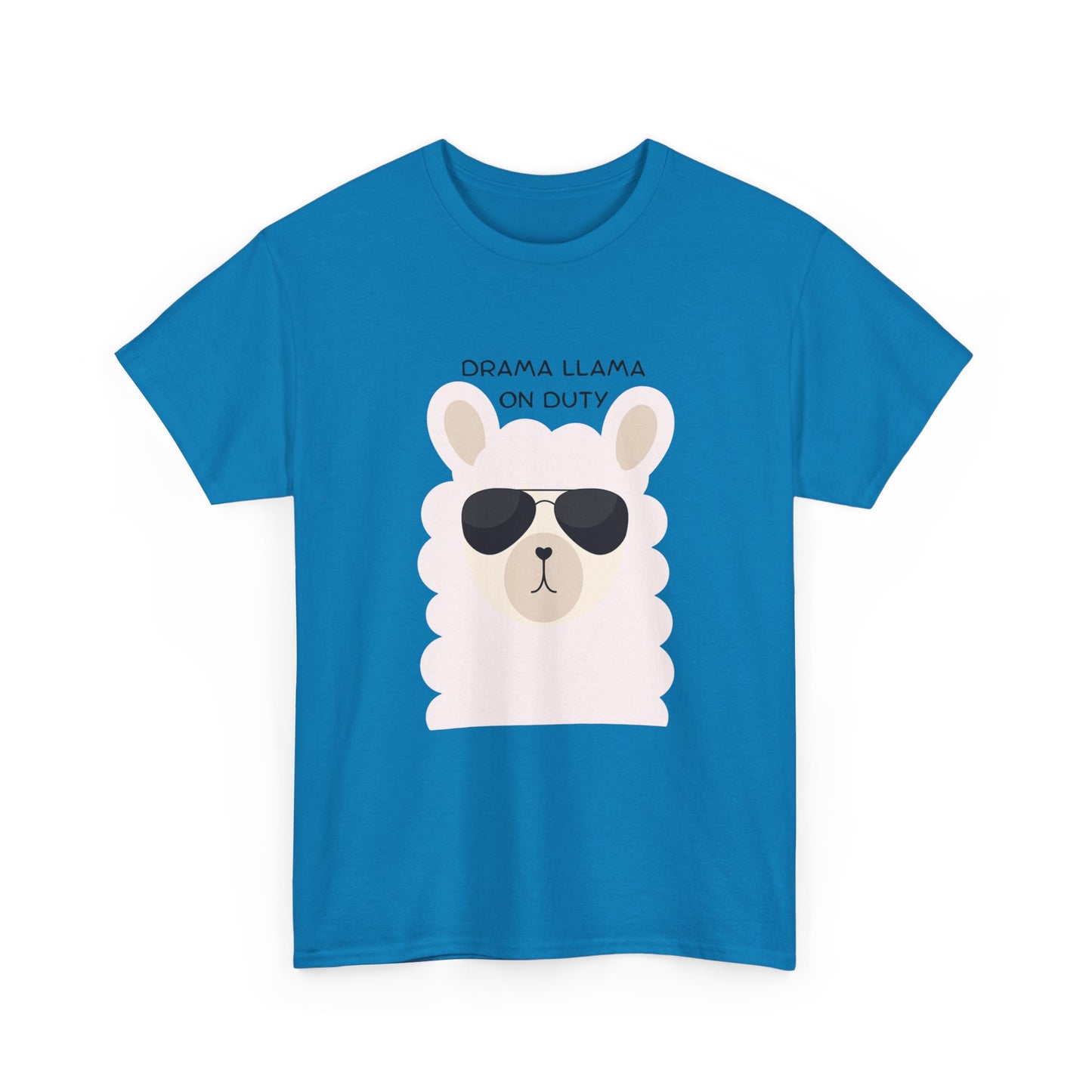Cute Drama Llama Tee, Fun Graphic Tee, Casual Wear, Gift for Animal Lovers, Llama Lover Shirt, Fashion