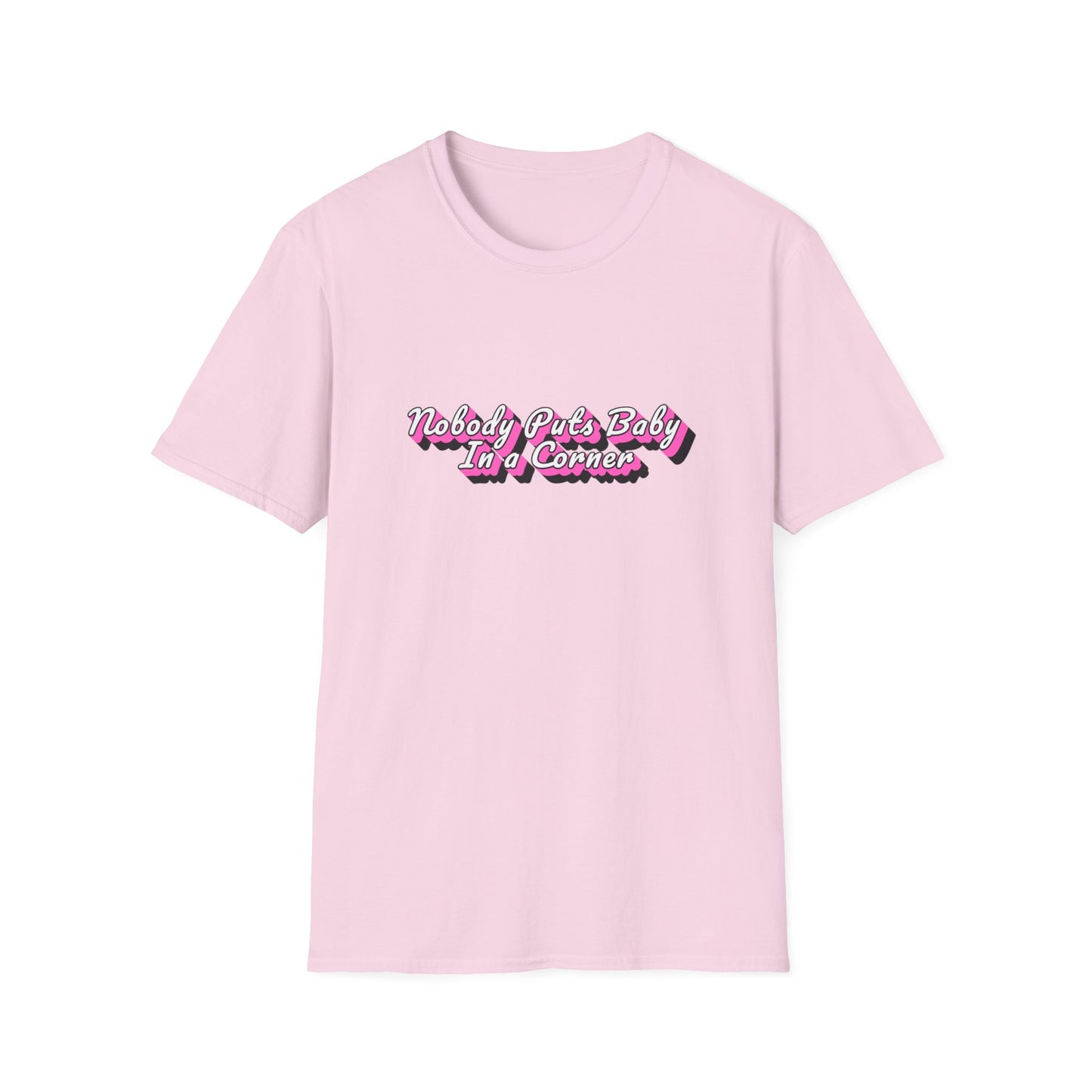 Dirty Dancing T-Shirt, Nobody Puts Baby In a Corner, 80's Classic Nostalgic Tee, Gift for Movie Fans, Retro Shirt, Pop Culture Top,
