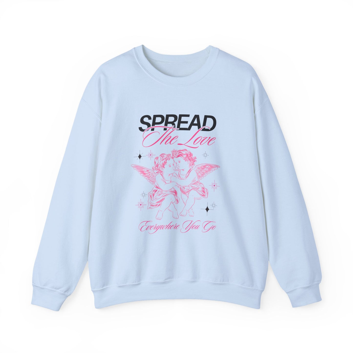 Valentines Day Sweatshirt, Cupid - Crewneck, Love Heart Graphic, Be Mine Pullover, Galentine's Gift, Valentine's Outfit