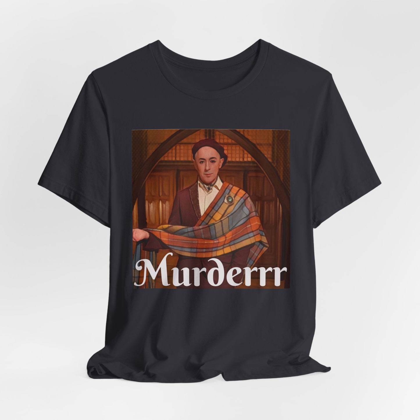 Traitors Unisex Jersey T-Shirt, Peacock TV Show Alan Cumming Murder Tee, Alan Cumming Fan Gift, TV Show Tee, Short Sleeve Shirt