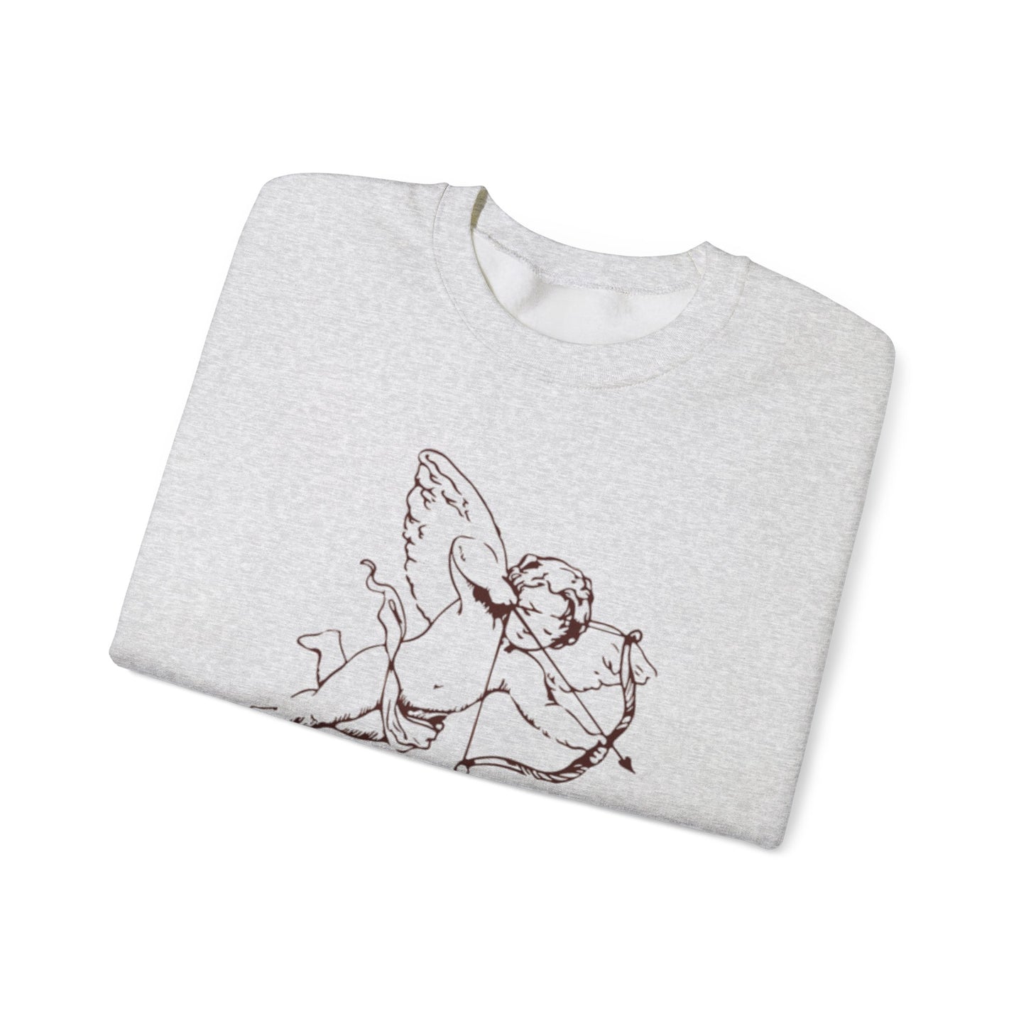 Cupid's Chokehold Crewneck Sweatshirt, Cute Gift for Valentine's Day, Cozy Casual Wear, Perfect for Lovers, Unique Graphic Design