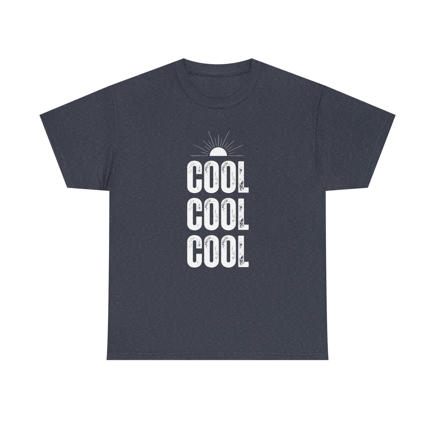 Cool Cool Cool Cotton Tee, Trendy Graphic T-Shirt, Hipster Shirt, Unique Cool Tee, Stylish Unisex Tee, Gift for Trendsetters