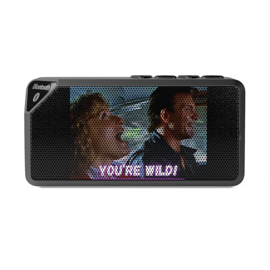 Retro-Inspired Bluetooth Speaker, Dirty Dancing YOU'RE WILD Portable Speaker, 80's Party Speaker, Patrick Swayze Jennifer Gray Speaker