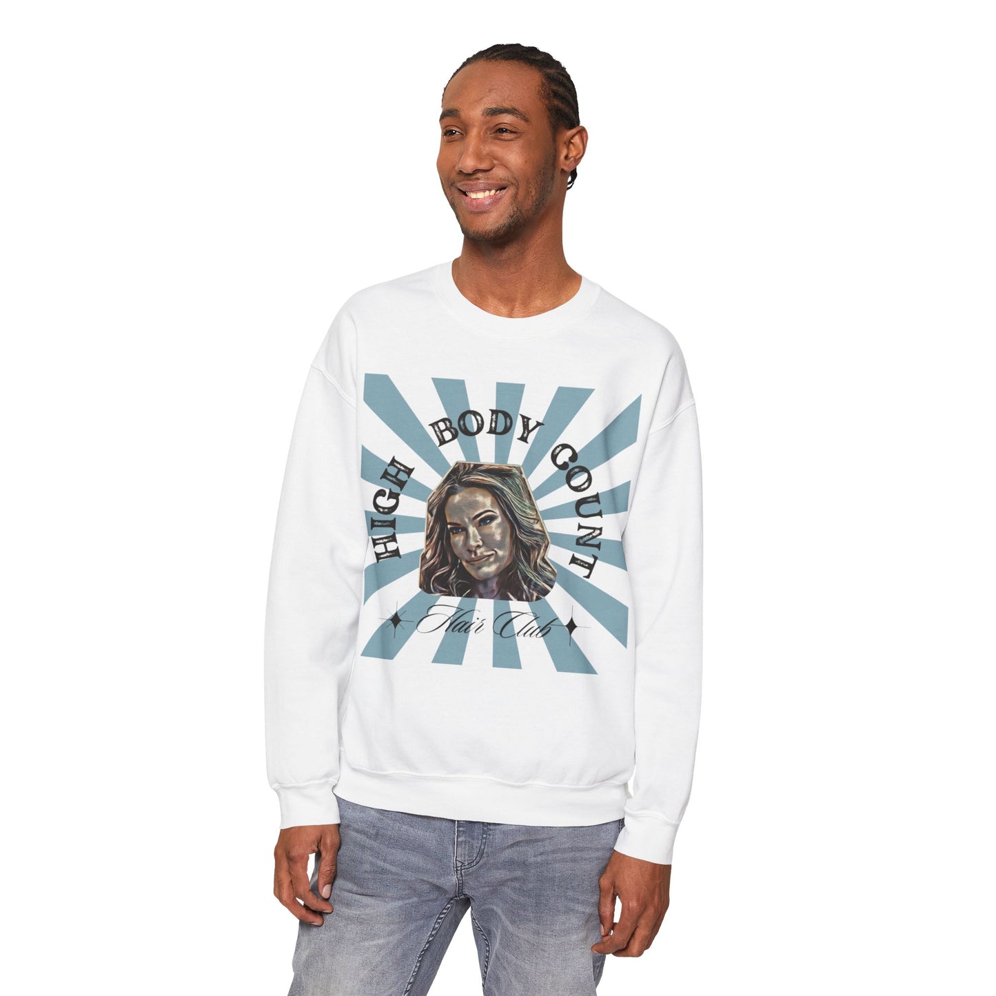 Funny Angie from RHOSLC Quote "High Body Count Hair" Bravo Housewives, Salt Lake City Sweathshirt, Bravoholic Merch