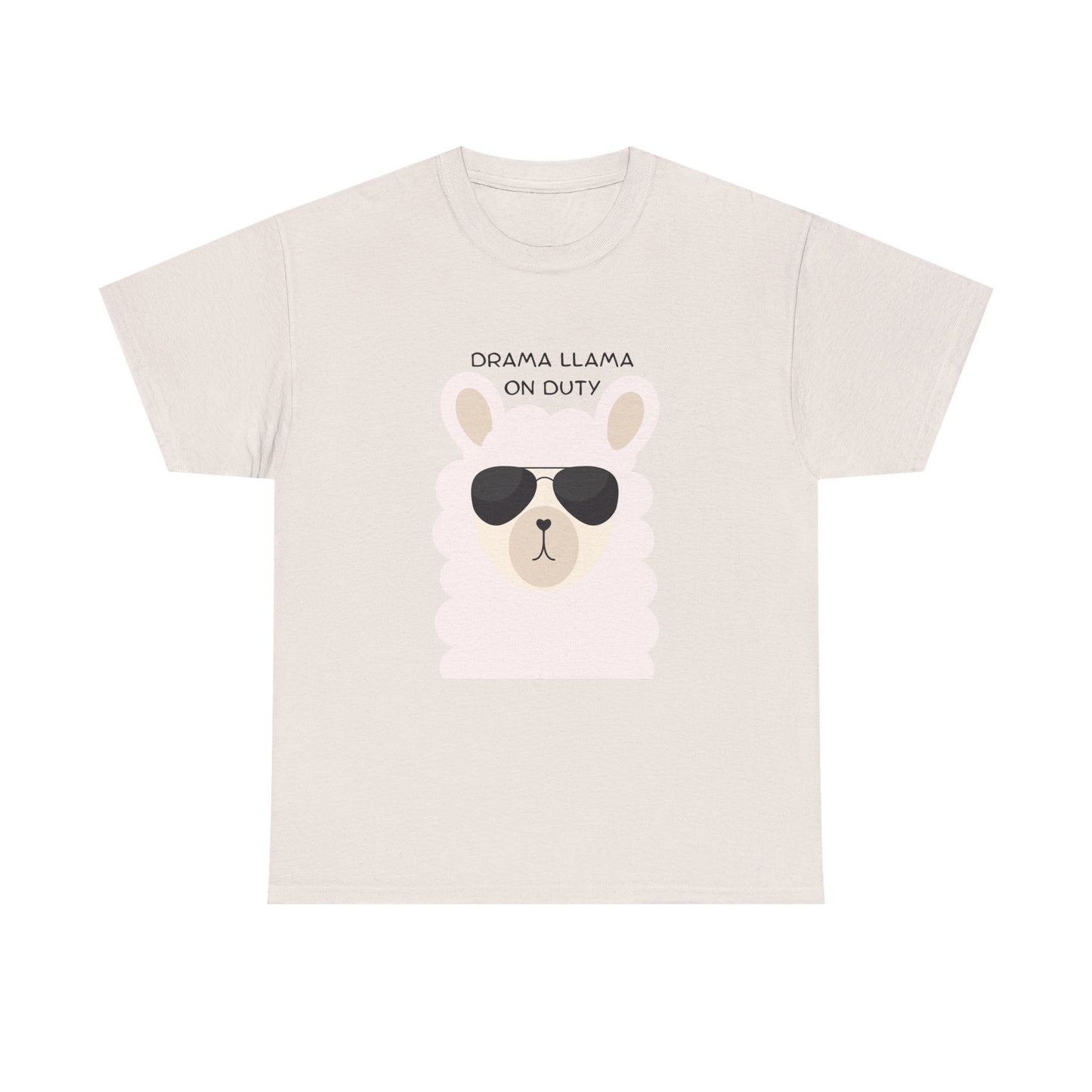 Cute Drama Llama Tee, Fun Graphic Tee, Casual Wear, Gift for Animal Lovers, Llama Lover Shirt, Fashion