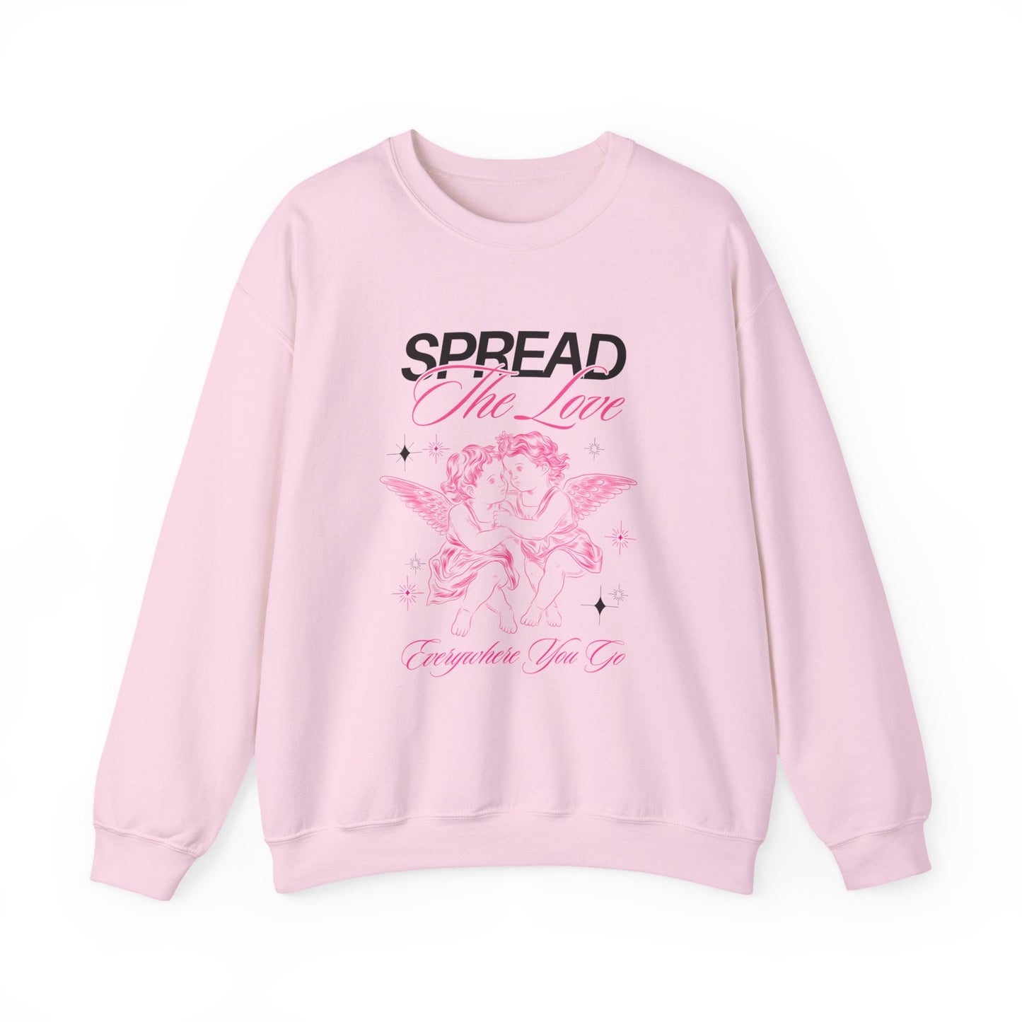 Valentines Day Sweatshirt, Cupid - Crewneck, Love Heart Graphic, Be Mine Pullover, Galentine's Gift, Valentine's Outfit