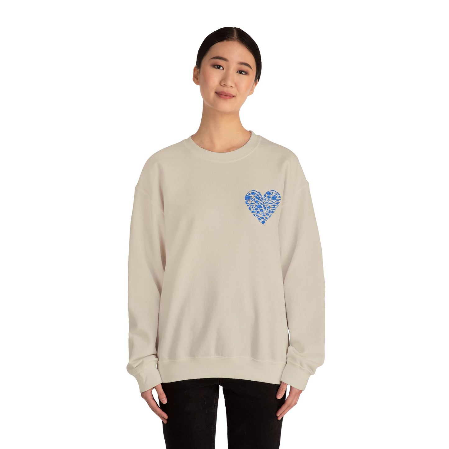 Beach Lover Embroidered Sweatshirt, Summer Ocean Life Unisex Crewneck, Beachwear Gift, Vacation Apparel, Coastal Vibes Jumper, Beach Bum