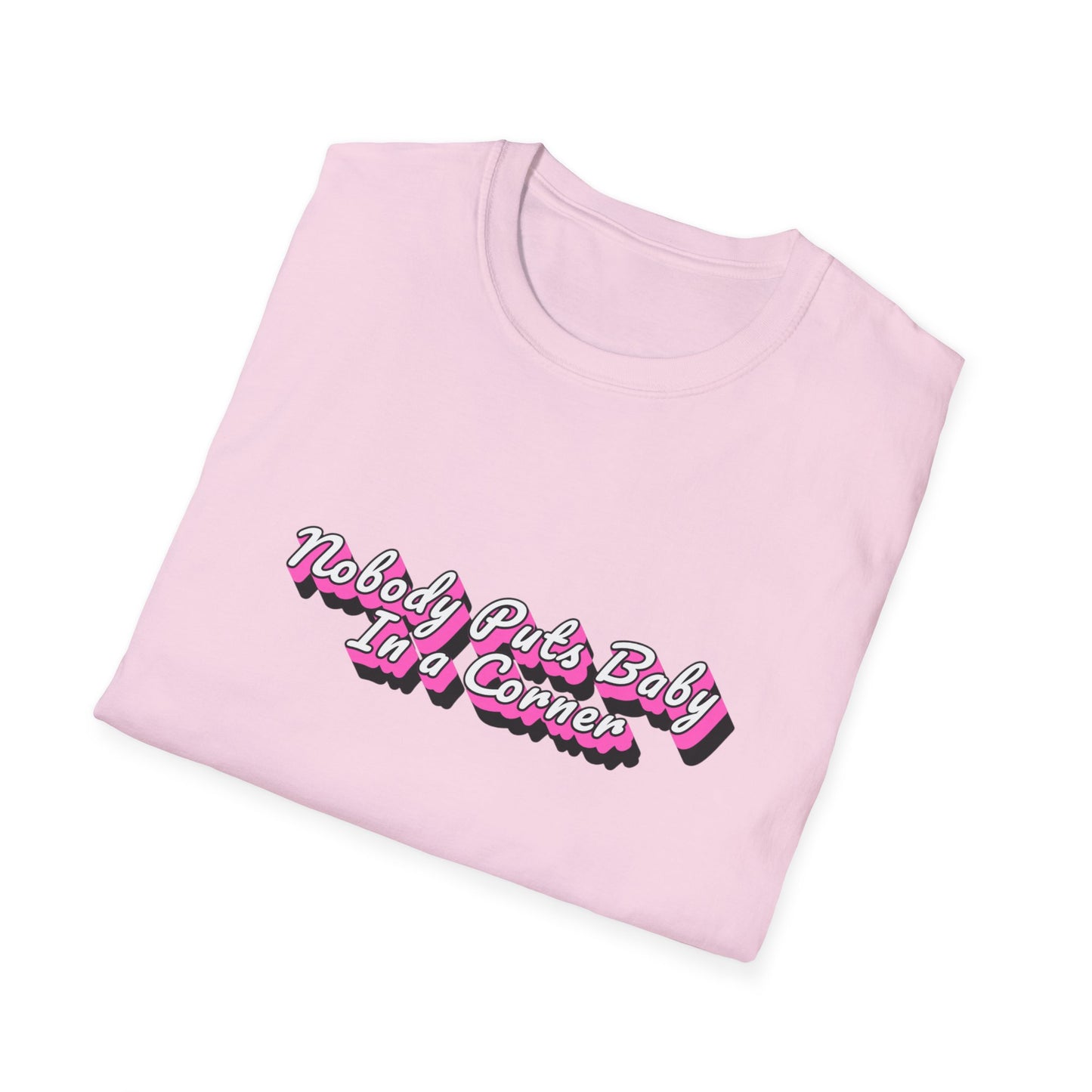Dirty Dancing T-Shirt, Nobody Puts Baby In a Corner, 80's Classic Nostalgic Tee, Gift for Movie Fans, Retro Shirt, Pop Culture Top,