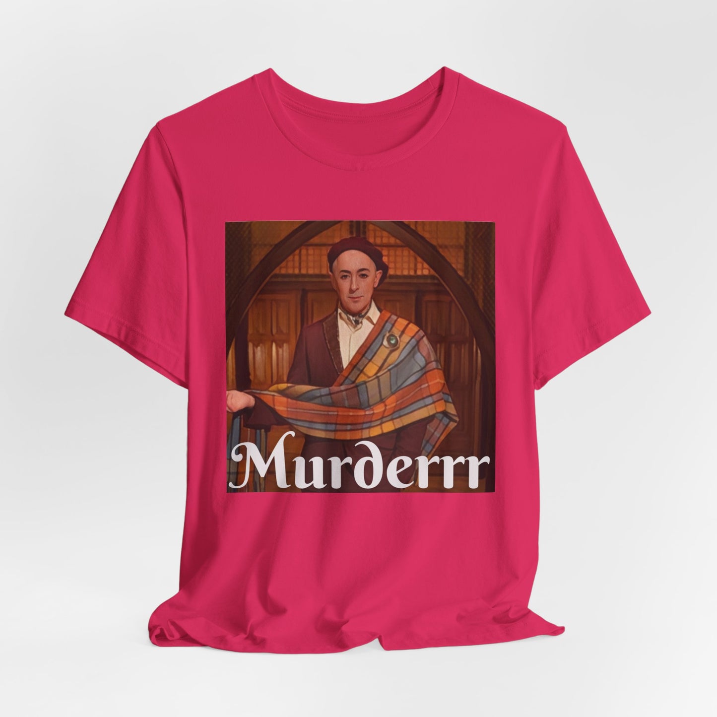Traitors Unisex Jersey T-Shirt, Peacock TV Show Alan Cumming Murder Tee, Alan Cumming Fan Gift, TV Show Tee, Short Sleeve Shirt