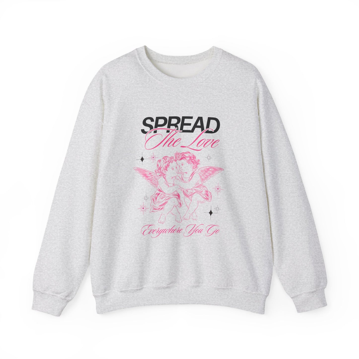 Valentines Day Sweatshirt, Cupid - Crewneck, Love Heart Graphic, Be Mine Pullover, Galentine's Gift, Valentine's Outfit