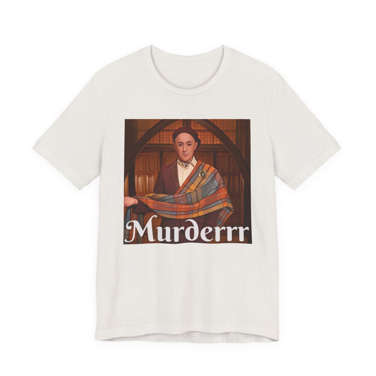 Traitors Unisex Jersey T-Shirt, Peacock TV Show Alan Cumming Murder Tee, Alan Cumming Fan Gift, TV Show Tee, Short Sleeve Shirt
