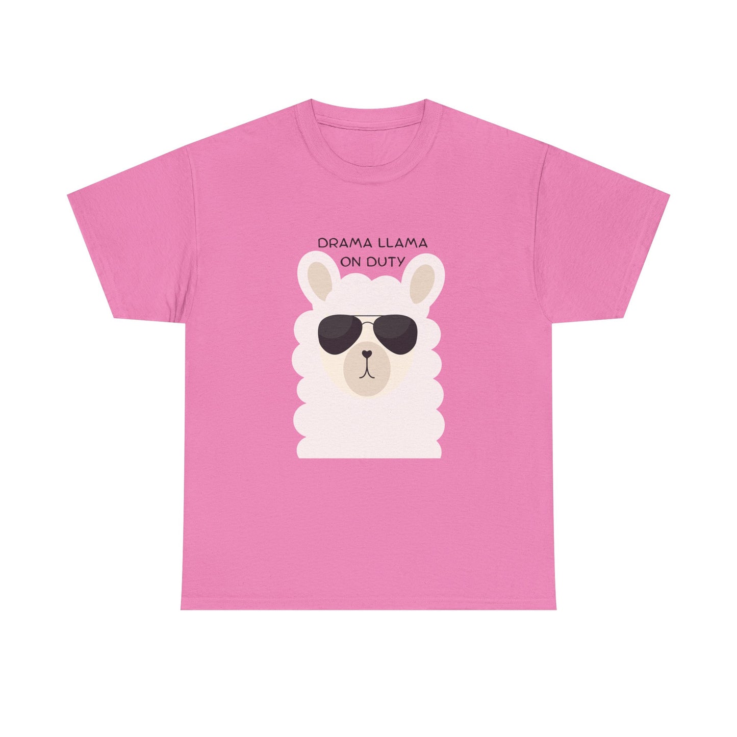 Cute Drama Llama Tee, Fun Graphic Tee, Casual Wear, Gift for Animal Lovers, Llama Lover Shirt, Fashion