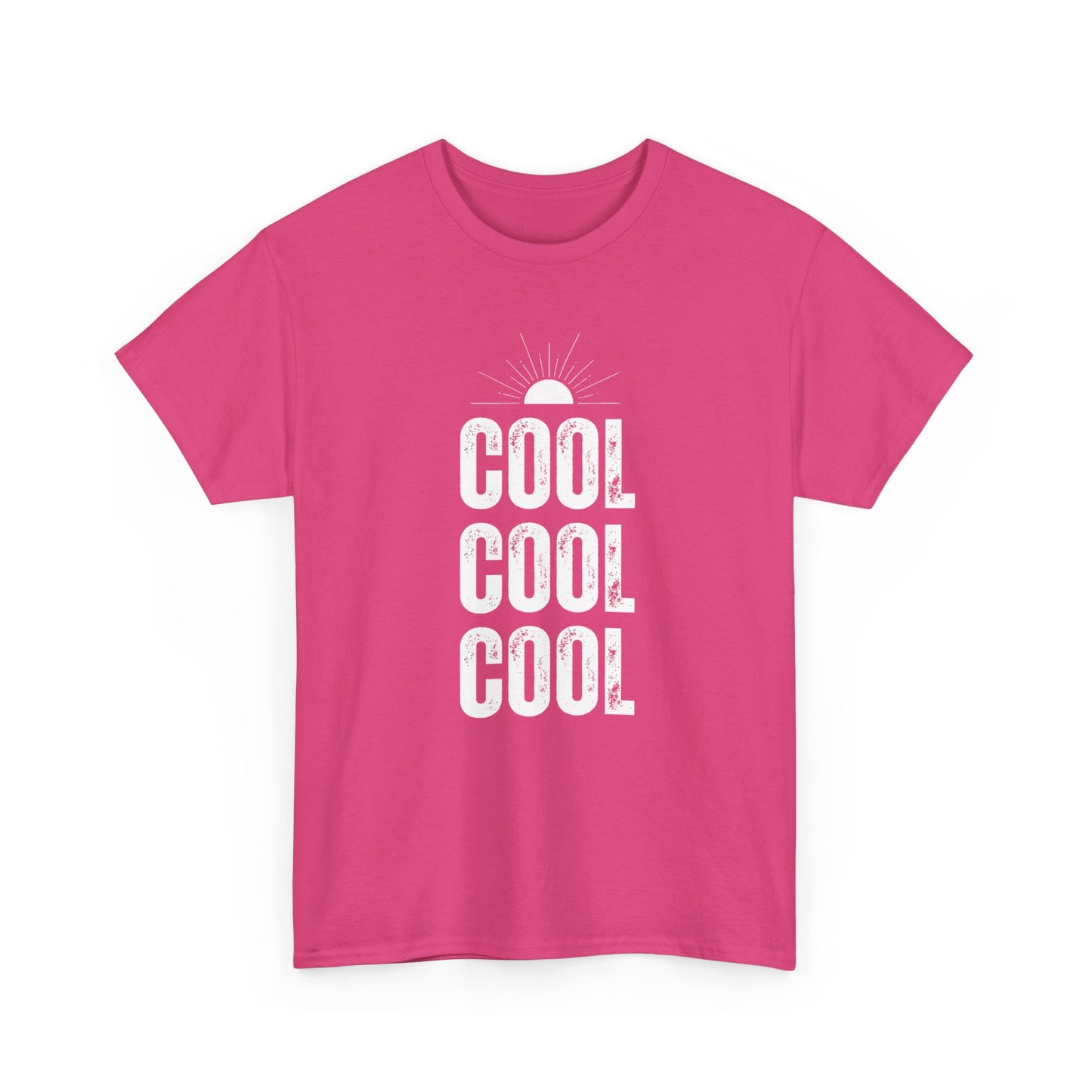 Cool Cool Cool Cotton Tee, Trendy Graphic T-Shirt, Hipster Shirt, Unique Cool Tee, Stylish Unisex Tee, Gift for Trendsetters