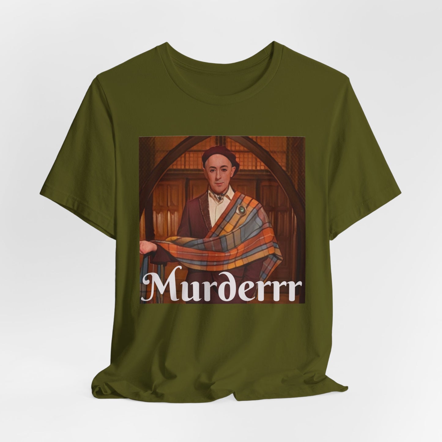 Traitors Unisex Jersey T-Shirt, Peacock TV Show Alan Cumming Murder Tee, Alan Cumming Fan Gift, TV Show Tee, Short Sleeve Shirt