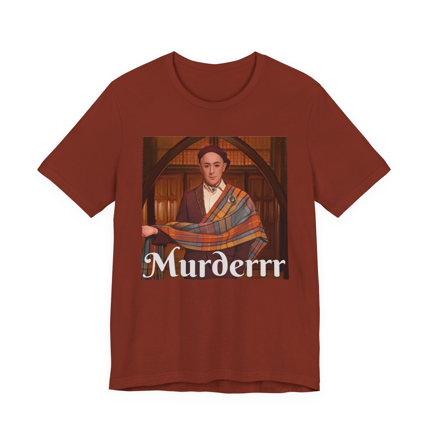 Traitors Unisex Jersey T-Shirt, Peacock TV Show Alan Cumming Murder Tee, Alan Cumming Fan Gift, TV Show Tee, Short Sleeve Shirt