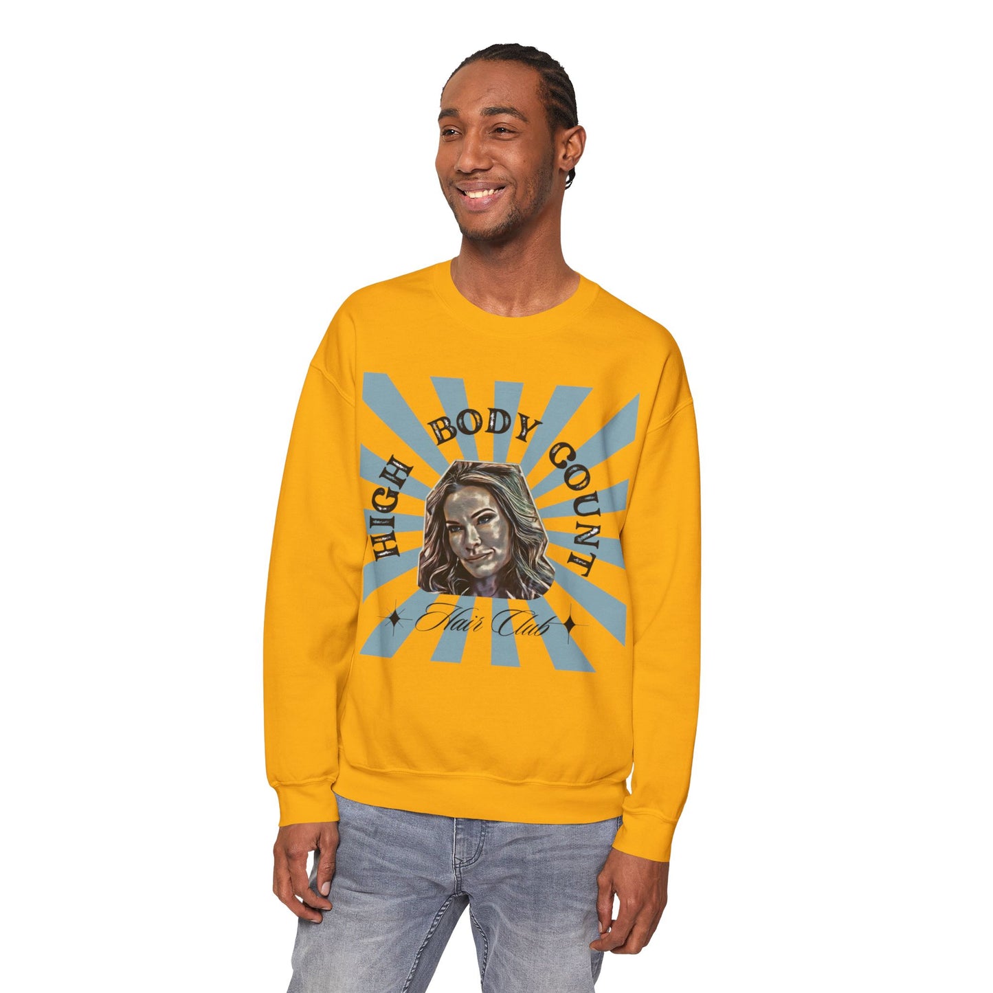 Funny Angie from RHOSLC Quote "High Body Count Hair" Bravo Housewives, Salt Lake City Sweathshirt, Bravoholic Merch
